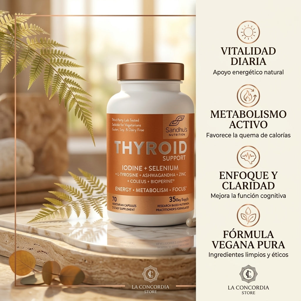 Pack Dúo Día y Noche | Magnesio Complex 8 + Thyroid Support - Protocolo Vital Completo